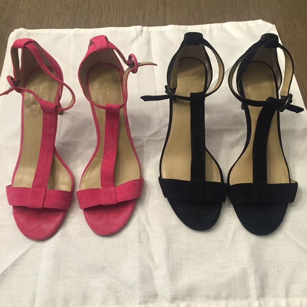 Ann Taylor Heels BOTH Pair *Make Me an Offer*